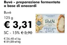 NaturaSì Buvè - preparazione fermentata a base di anacardi Buvè offerta