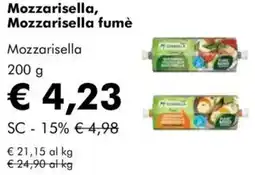 Mozzarisella, mozzarisella fumè mozzarisella