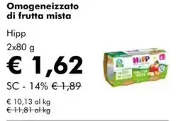 NaturaSì Omogeneizzato di frutta mista Hipp offerta