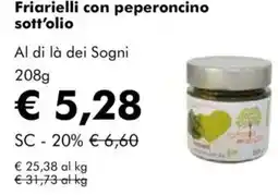 NaturaSì Friarielli con peperoncino sott'olio Al di là dei Sogni offerta