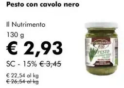 Pesto con cavolo nero Il Nutrimento
