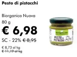 Pesto di pistacchi biorganica nuovα