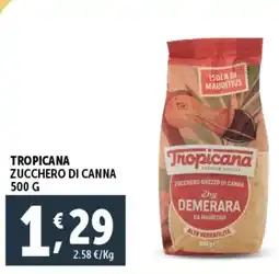 Deco Supermercati Tropicana zucchero di canna offerta