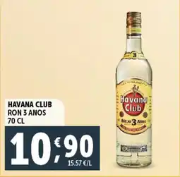 Deco Supermercati Havana club ron 3 anos offerta