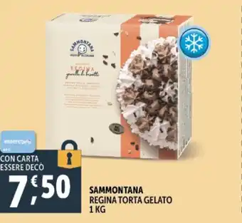 Deco Supermercati Sammontana regina torta gelato offerta