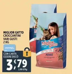 Deco Supermercati Miglior gatto croccantini vari gusti offerta