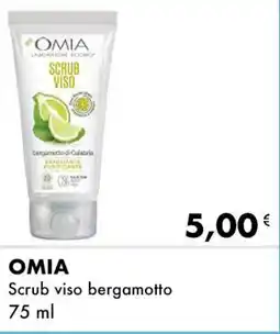 Iper Tosano OMIA Scrub viso bergamotto offerta