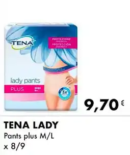 Iper Tosano TENA LADY Pants plus M/L offerta