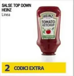 Iper Tosano Salse top down HEINZ offerta