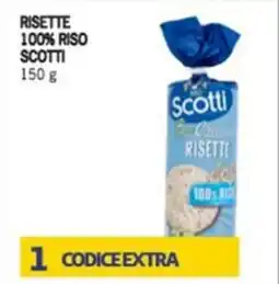 Iper Tosano Risette 100% riso SCOTTI offerta