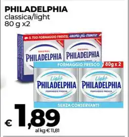 Coop PHILADELPHIA classica/light offerta