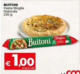Coop BUITONI Pasta Sfoglia rotonda offerta