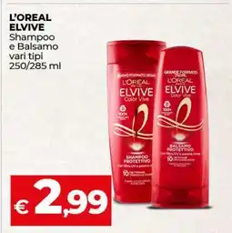 Coop L'OREAL ELVIVE offerta