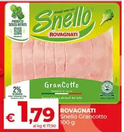 Coop ROVAGNATI Snello GranCotto offerta