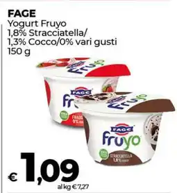 Coop FAGE Yogurt Fruyo offerta