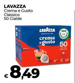 Coop LAVAZZA Crema e Gusto Classico 50 Cialde offerta