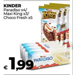 Coop KINDER offerta