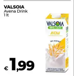 Coop VALSOIA Avena Drink offerta