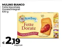 Coop MULINO BIANCO Fette biscottate Dorate/Integrali offerta