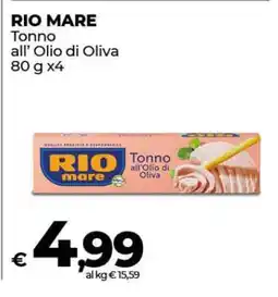 Coop Rio Mare Tonno offerta