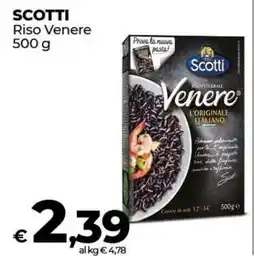 Coop SCOTTI RISO VENERE 500 g offerta
