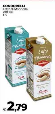 Coop CONDORELLI Latte di Mandorla offerta