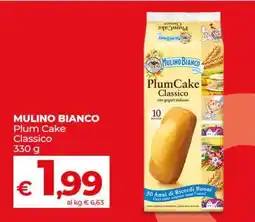 Coop Mulino Bianco Plum Cake Classico offerta