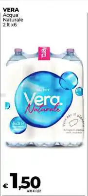 Coop Vera Acqua naturale offerta