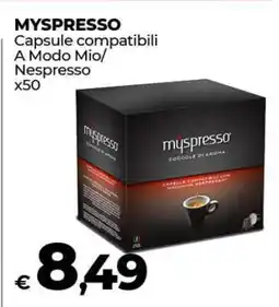 Coop MYSPRESSO offerta