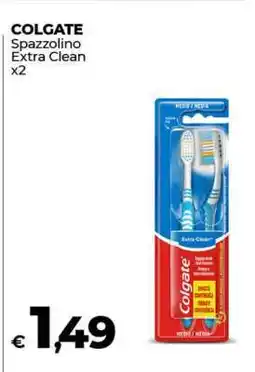Coop COLGATE Spazzolino Extra Clean x2 offerta