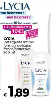 Coop LYCIA Detergente Intimo offerta