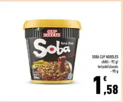Conad SOBA CUP NOODLES offerta