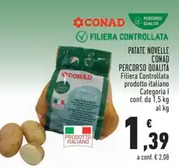 Conad PATATE NOVELLE CONAD offerta