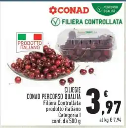 Conad CILIEGIE CONAD PERCORSO QUALITA' offerta