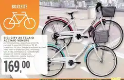 Conad BICI CITY 24 TELAIO ACCIAIO VENERE offerta