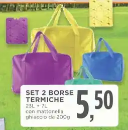 Conad SET 2 BORSE TERMICHE offerta