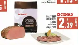 Conad ROAST BEEF ALL'INGLESE CONAD offerta