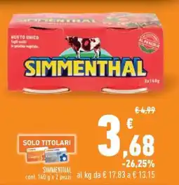 Conad SIMMENTHAL offerta