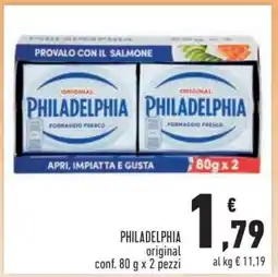 Conad PHILADELPHIA original offerta