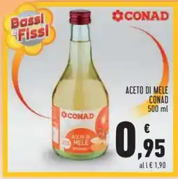 Conad Aceto di mele CONAD offerta