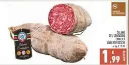 Conad SALAME DEL CONTADINO CAVALIER UMBERTO BOSCHI offerta