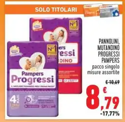 Conad Pannolini, Mutandino Progressi Pampers offerta