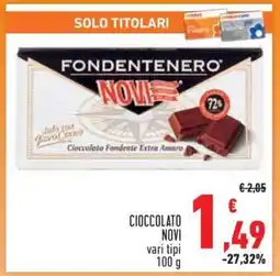 Conad Cioccolato Novi offerta