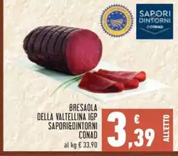 Conad Bresaola della Valtellina IGP offerta