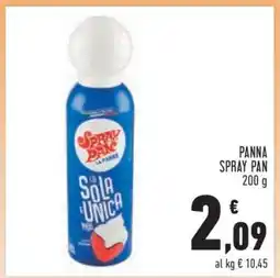 Conad PANNA SPRAY PAN offerta