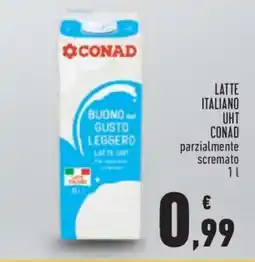 Conad LATTE ITALIANO UHT CONAD offerta
