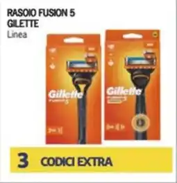 Iper Tosano Rasoio fusion 5 GILETTE offerta