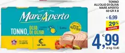 Qui Discount Tonno all'olio di oliva MARE APERTO offerta