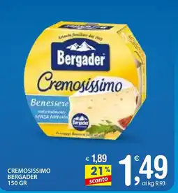 Qui Discount Cremosissimo BERGADER offerta