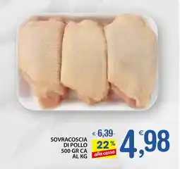 Qui Discount Sovracoscia di pollo offerta